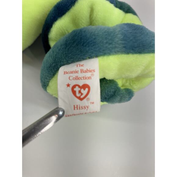 Ty Beanie Babies Reptile Bundle (3pcs) Rainbow, Iggy And Hissy - Picture 15 of 16